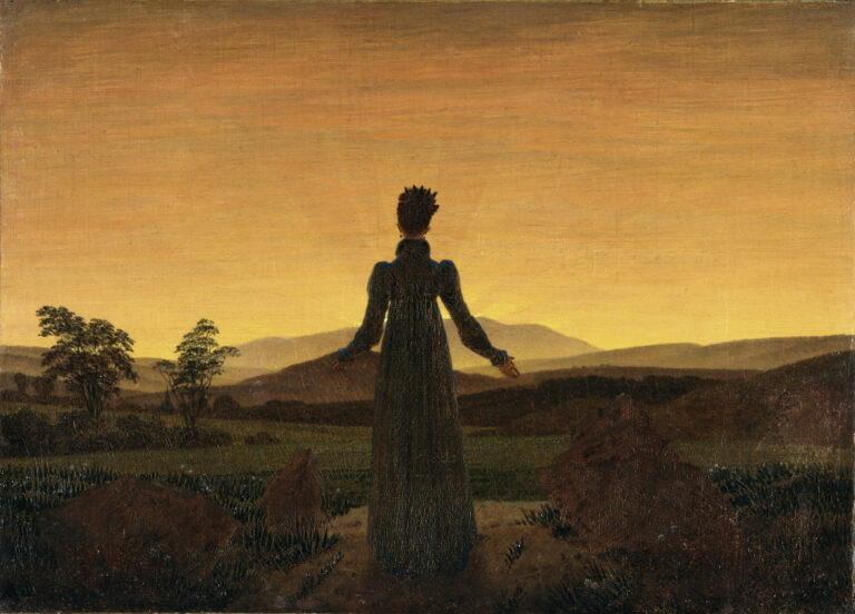 Caspar David Friedrich: Frau in der Morgensonne