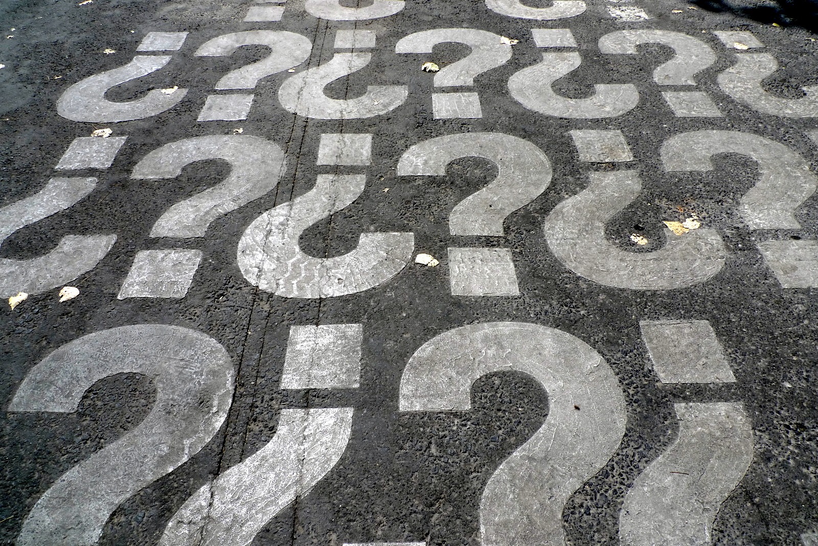 What questionsmarks